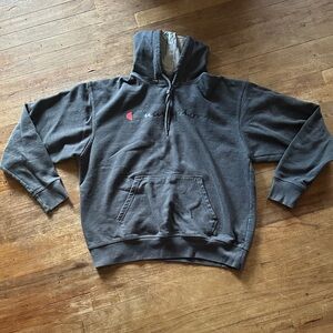 Champion Dark Gray Pullover Hoodie - L